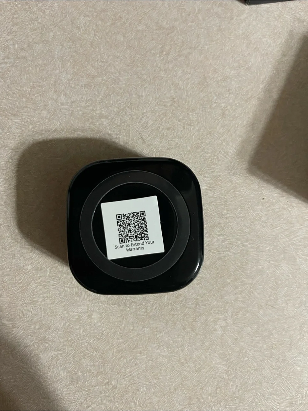 Graphite Smart Health Ring – Slim Black Fitness Tracker